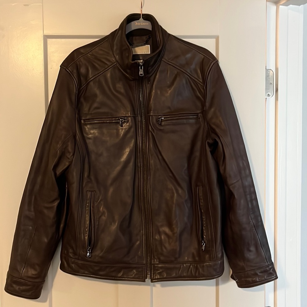 Michael Kors men’s leather jacket